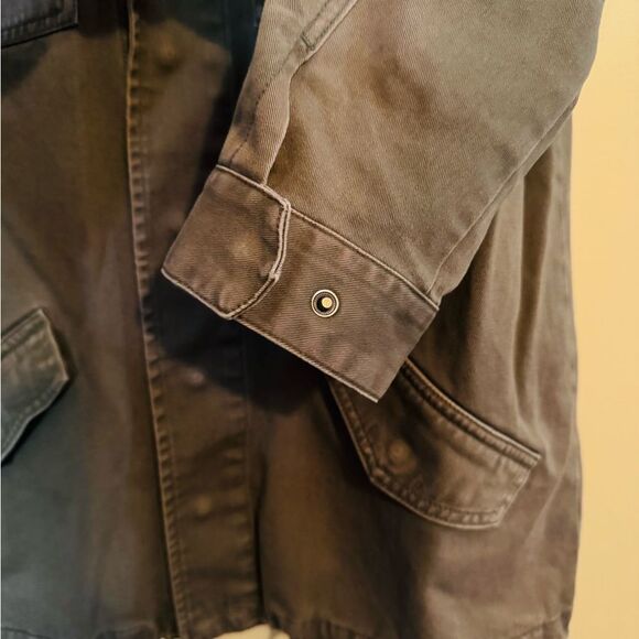 Who What Wear Gray Utility Jacket - Picture 8 of 12